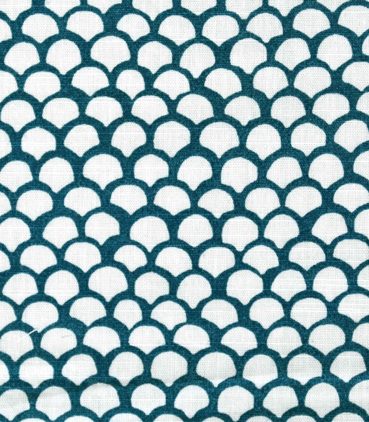 Cotton Fabric Fish Scales Print Fabric