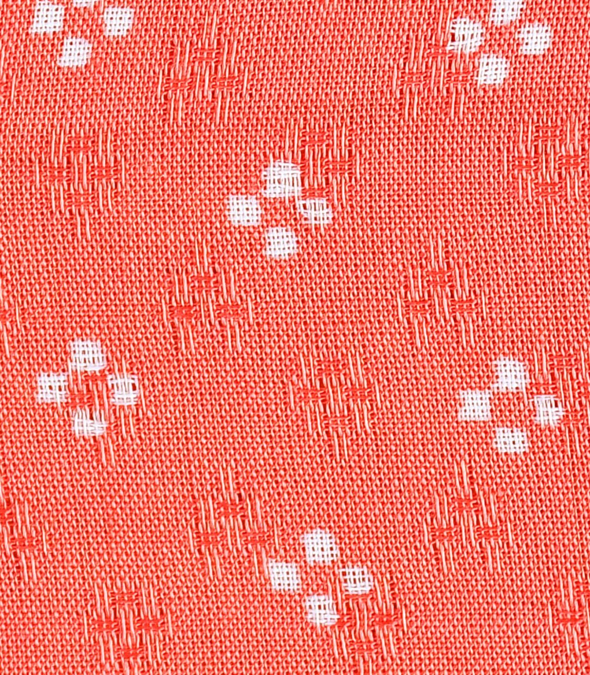 Modal Light Orange Color Print Fabric