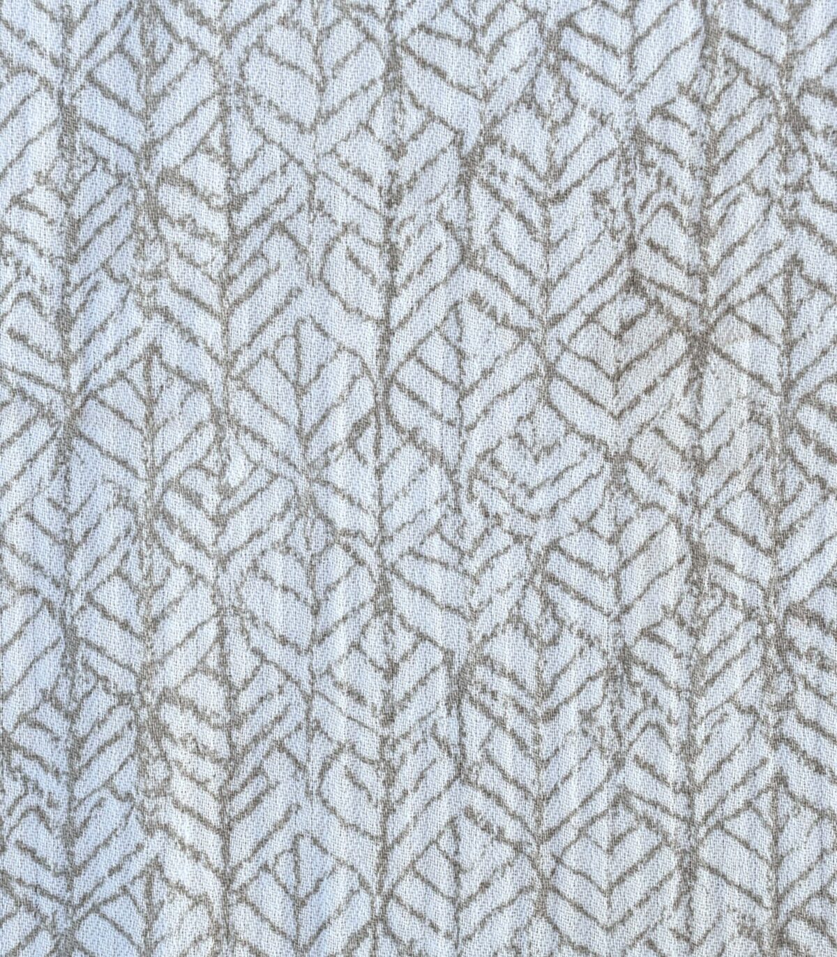 Cotton Herring Bone Hightwist Print Fabric
