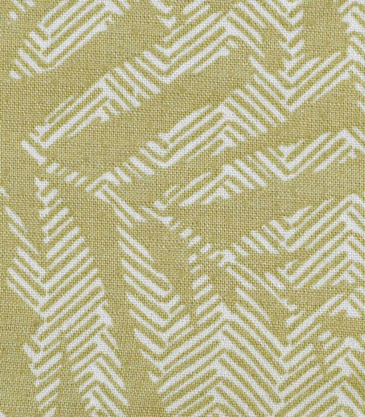 Viscose Green Base Leaf Print Fabric