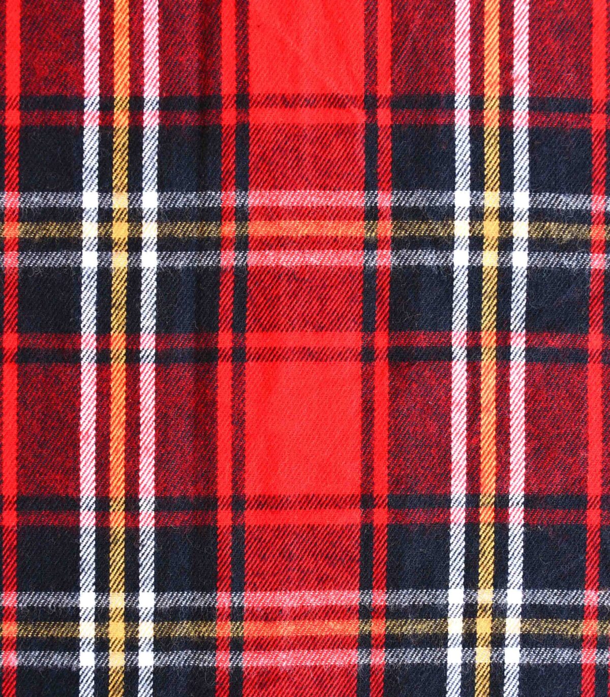 Cotton Red White Checked Yarndyed Fabric