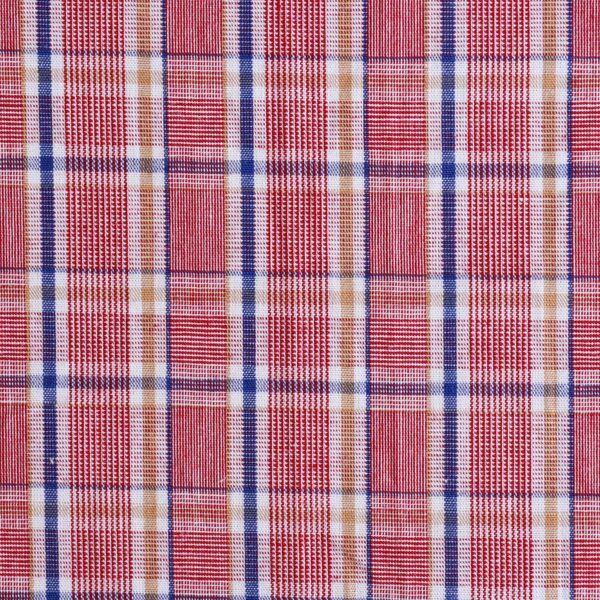 Cotton Multi Color Checked Yarn Dyed Fabric