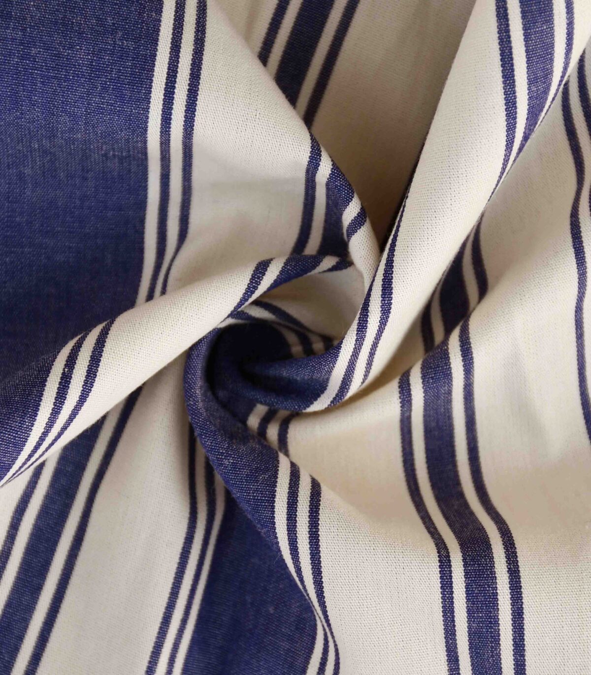 Cotton Blue Stripe Yarn Dyed Fabric