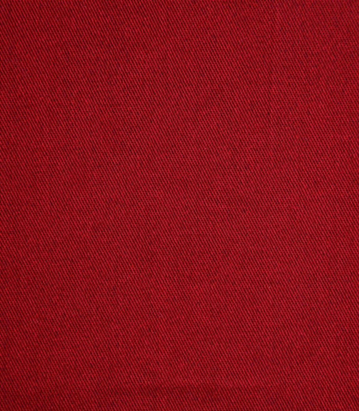 Cotton Lycra Maroon Dyed Woven Fabric