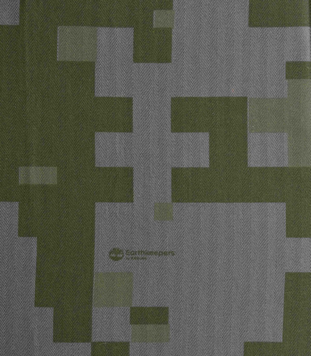 Poly Cotton Grey Base Pixel Print Fabric