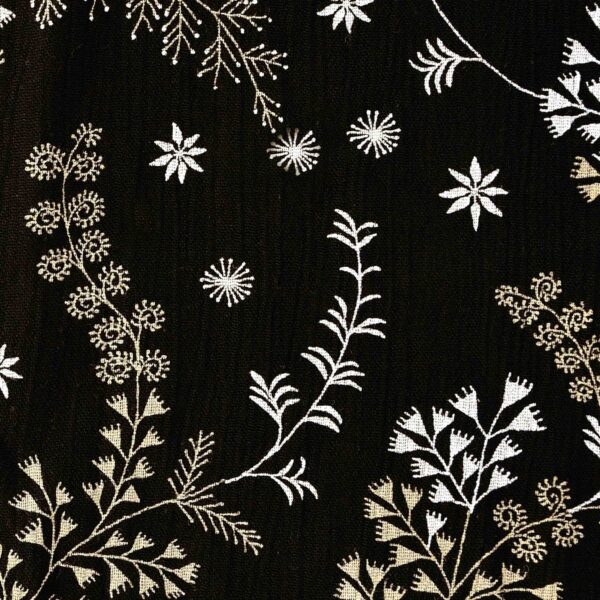 Viscose Flowery Print Fabric