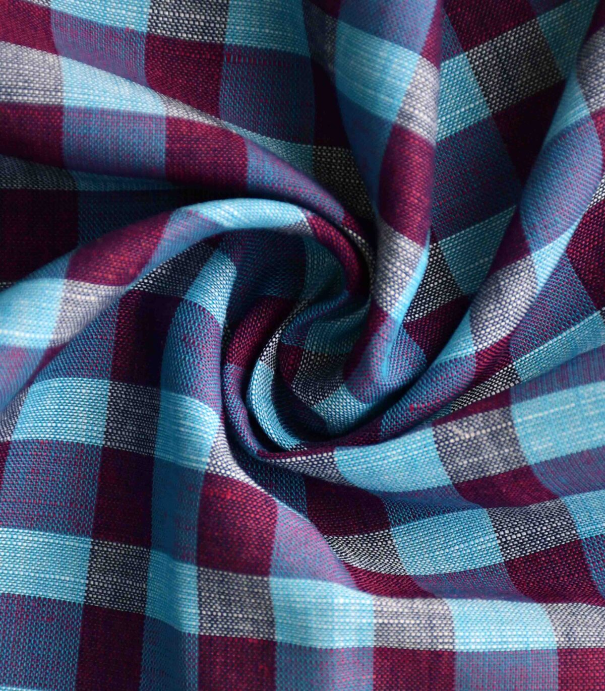 Cotton Linen Yarn Dyed Fabric
