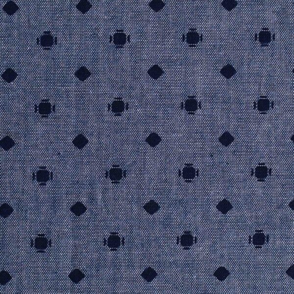 Cotton Geometric Print Yarn Dyed Fabric