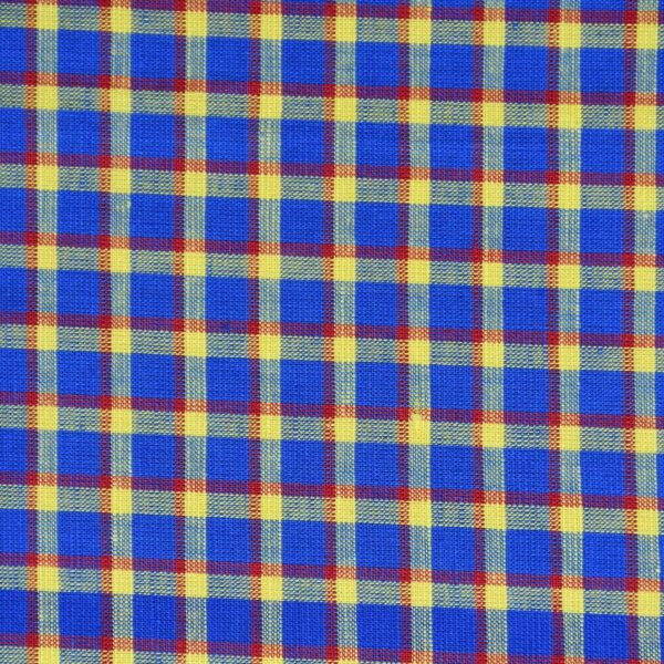 Cotton Checked Yarn Dyed Woven Fabric
