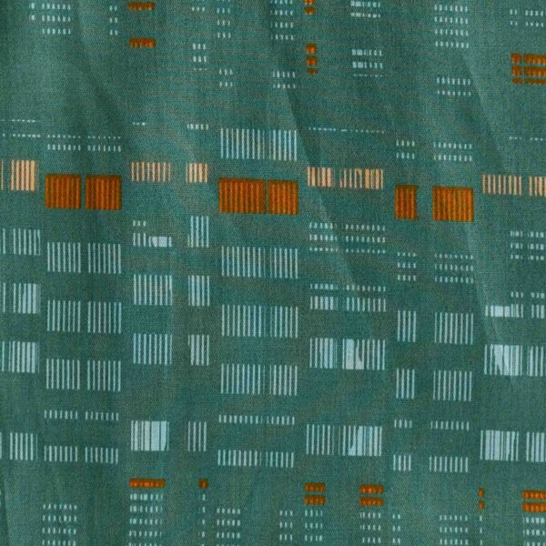 Lyocell Green Color Woven Fabric