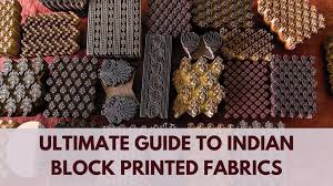 Ultimate Guide to Indian Block Printed Fabrics