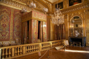 The kings chamber in the palace of versaille