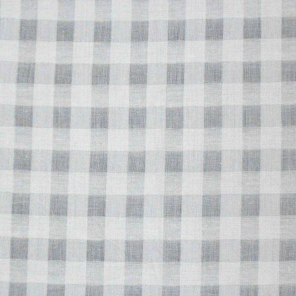 Cotton Checked Dobby RFD Woven Fabric