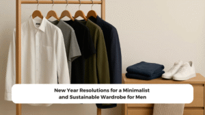 New Year Resolutions for a Minimalist and Sustainable Wardrobe for Men