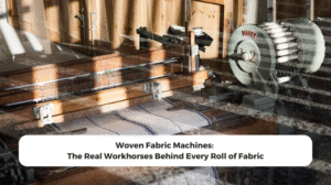 Woven fabric machines