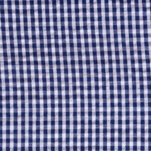Cotton Blue Small Check Yarndyed Fabric (FC-519R)