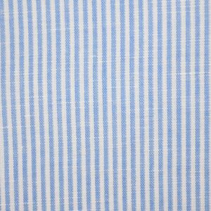 Blue Stripe Cotton Linen Fabric (FC-14)