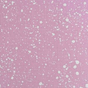 Cotton Pink Base White Dot Print (FC-335)