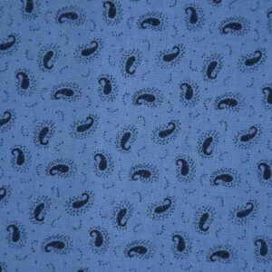 Poplin Paisley Pigment Fabric (FC-357)