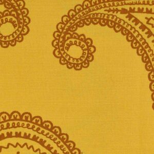 Yellow Base Color Pigment Printed Fabric (FC-853)