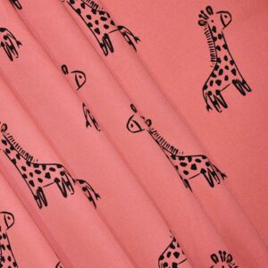 Cotton Giraffe Print Chino Fabric (FC-912)