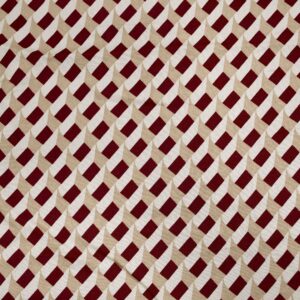 Viscose Syrup Brown Printed Woven Fabric (FC-DEPL2309)