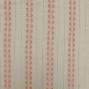 Cotton Light Orange Yarn dyed Woven Fabric (FC-DEPL2119)