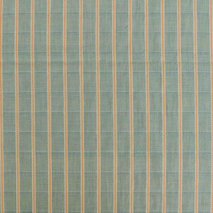 Cotton Sage Grey Yellow Stripe Woven Fabric (FC-DEPL3641)
