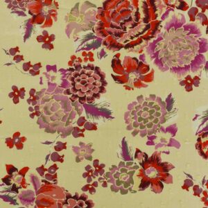 Cotton Paradise Flower Print Woven Fabric (FC-DEPL524)