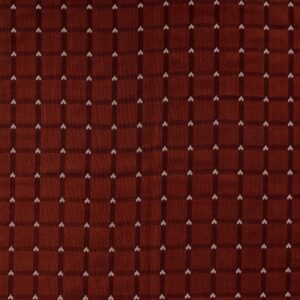 Cotton Burgundy Heart Woven Fabric (FC-DEPL778)