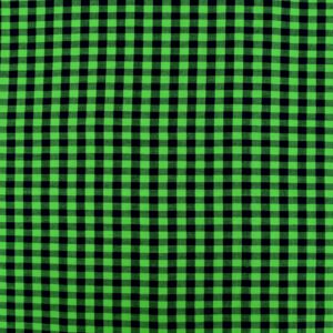 Cotton Blends Navy & Green Woven Fabric (FC-DEX199)