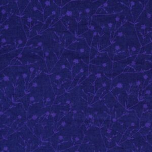 Cotton Scandi Leaves Print (FC-OA124)