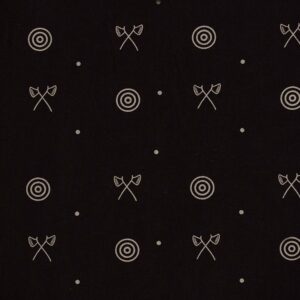 Cotton Scissor Print Woven Fabric (FC-OA25)