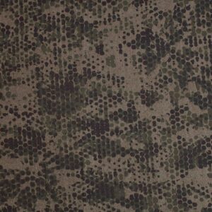 Cotton Green Honeycomb Print Fabric (FC-OA446)