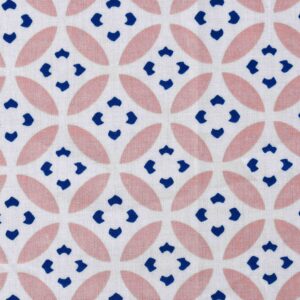 Cotton Modal White Print Fabric (FC-OA92)