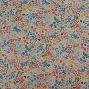 Cotton Multi Small Flower Printed Woven Fabric (FC-SWP14)