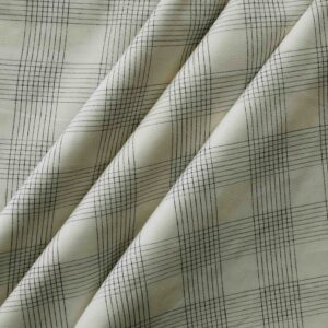 Cotton Cloud Cross Check Yarn dyed Fabric (FC-SRBD1297)