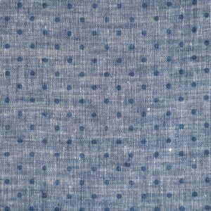 Yarn Dyed Dot Print Hemp Fabric (FC-916)