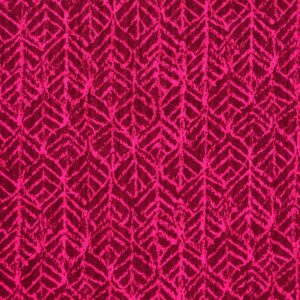 Cotton Dark Pink Hightwist Print Fabric (FC-OA135)