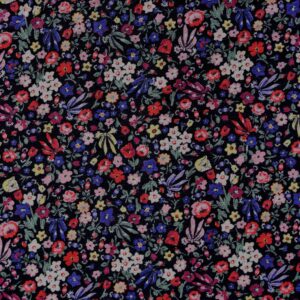Viscose Multi Flower Print Woven Fabric (FC-SWP08)