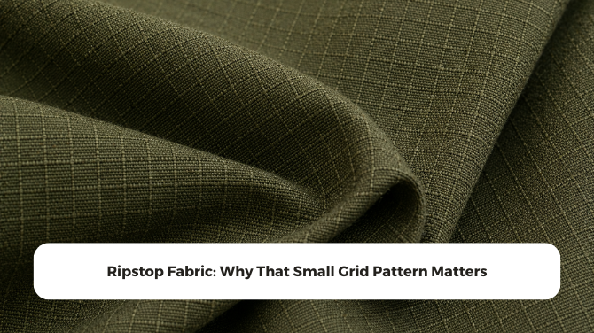 Ripstop Fabric: Why That Small Grid Pattern Matters