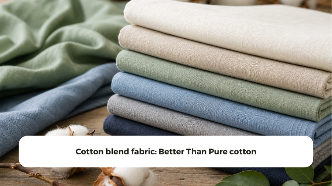 Cotton blend fabric: Better Than Pure cotton