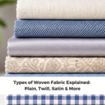 Types of Woven Fabric Explained: Plain, Twill, Satin & More