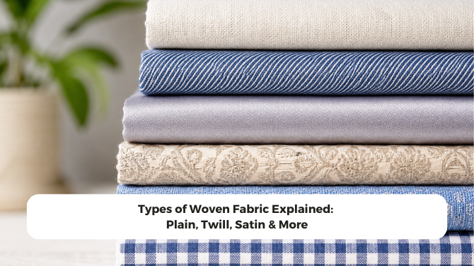 Types of Woven Fabric Explained: Plain, Twill, Satin & More