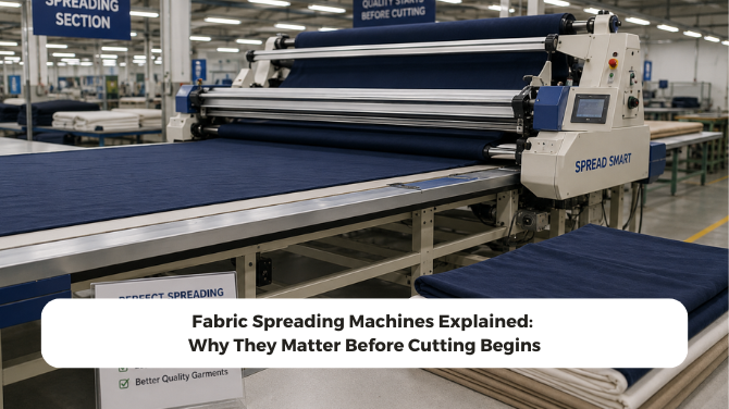 Fabric Spreading Machines Explained: Why They Matter Before Cutting Begins