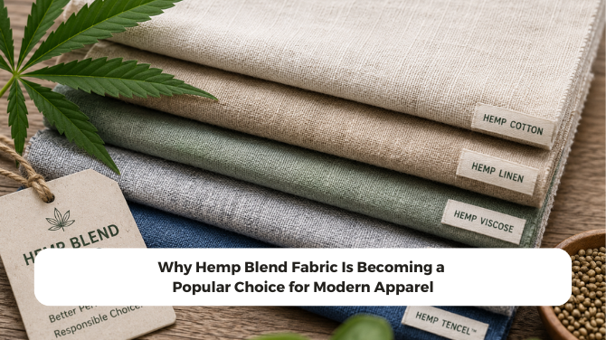 Why Hemp Blend Fabric Is Becoming a Popular Choice for Modern Apparel