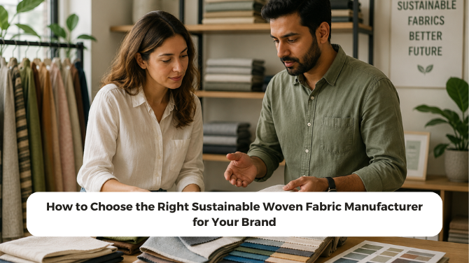 How to Choose the Right Sustainable Woven Fabric Manufacturer for Your Brand