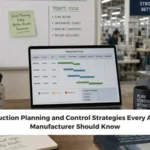 6 Production Planning and Control Strategies Every Apparel Manufacturer Should Know