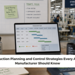 6 Production Planning and Control Strategies Every Apparel Manufacturer Should Know