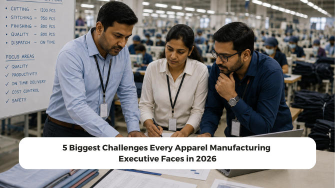 5 Biggest Challenges Every Apparel Manufacturing Executive Faces in 2026